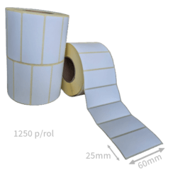 etiketten 60x25
