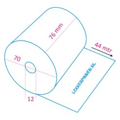 Houtvrijerollen 76x70x12 p/50-44