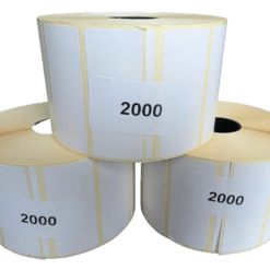 Etiket 60x25 verwijderbaar 2000 p/rol